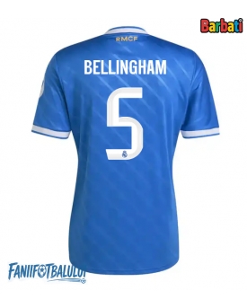 Real Madrid Jude Bellingham #5 Tricou Fotbal Replică 2025-26 Barbati Treilea